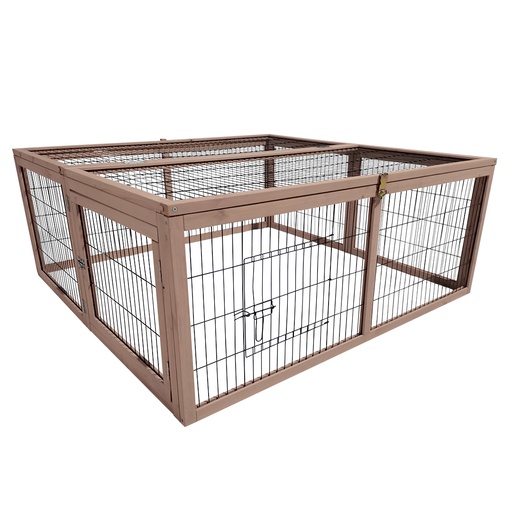 [13074] Woodland rabbit hutch Jumper Forest [taupe (Brown)]