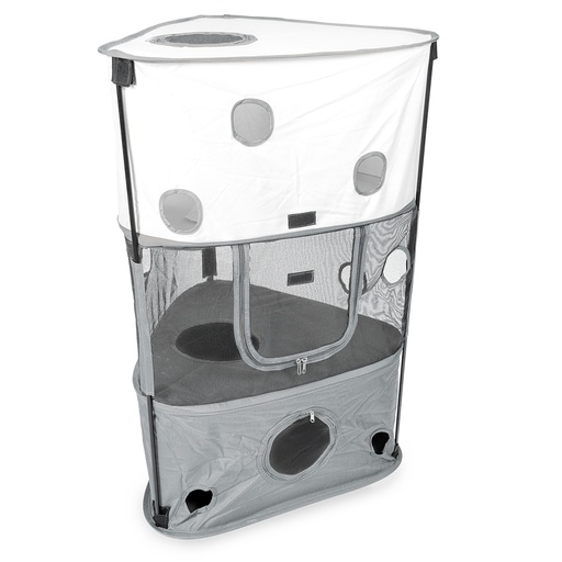 [13085] Cat play tent [gray (Gray)]