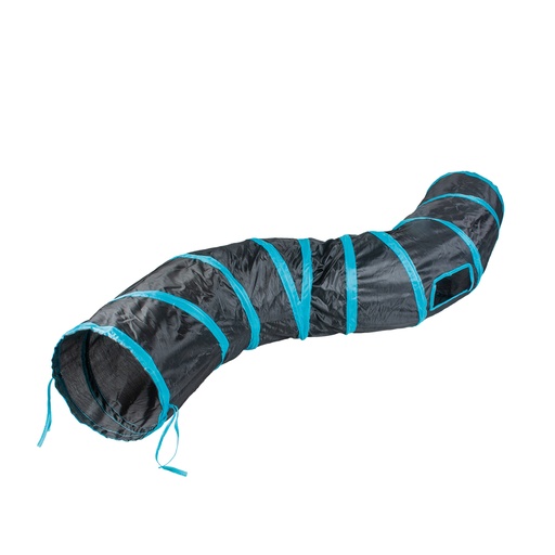[13196] Tunnel de jeu snake [bleu/noir (Bleu)]
