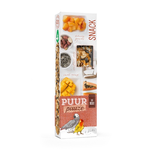 [654889] PUUR pauze sticks insép. & perr. pap. & coco