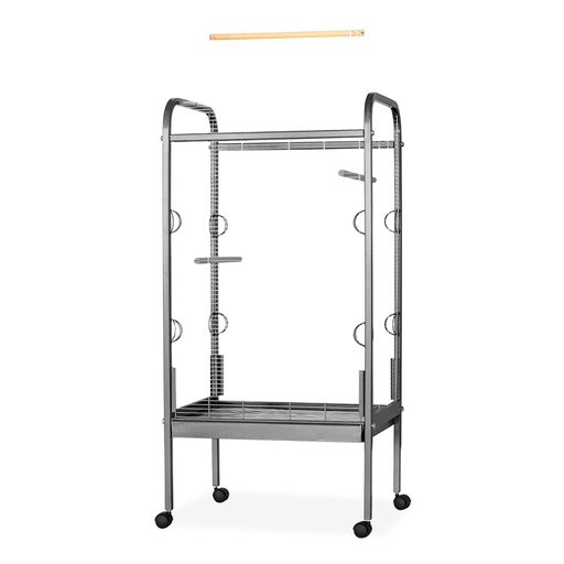 [13394] Papegaaienkooi Hamer Rocky [zilver (Zilver)]