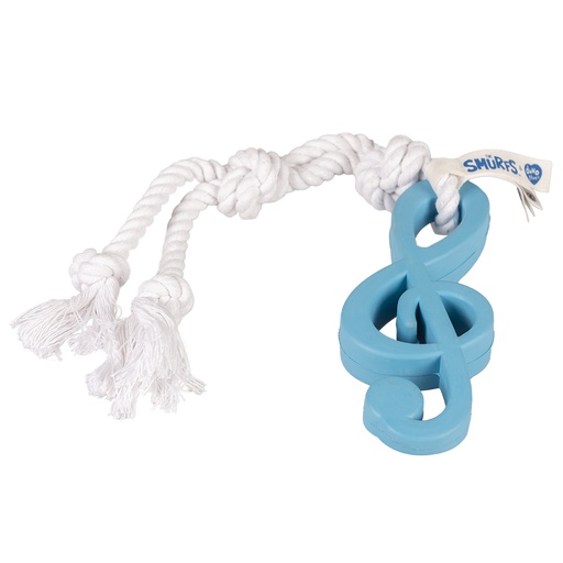 [13565] Harmony Smurf rubber toy [blue (Blue)]