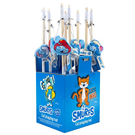[13586] The Smurfs magnet cat rods [multicolored (Multi)]