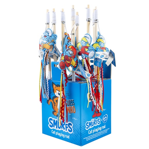 [13588] The Smurfs flying cat rods [multicolored (Multi)]