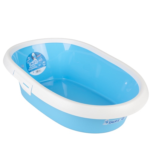 [13606] Hefty Smurf open cat litter box [blue (Blue)]