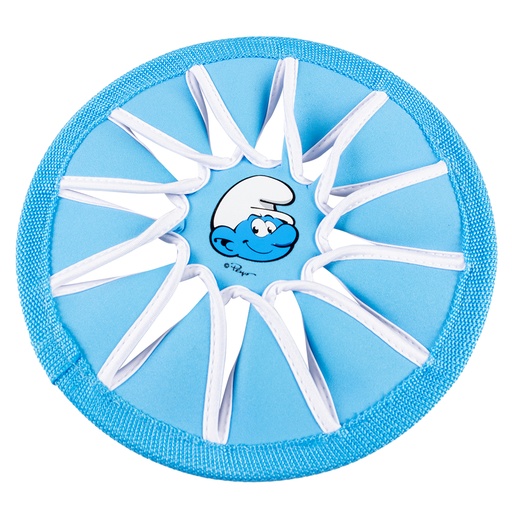 [13640] Hefty Smurf frisbee [blue (Blue)]