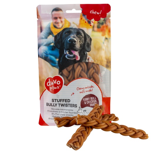 [13642] chew! Stuffed bully twisters [brown (Brown)]