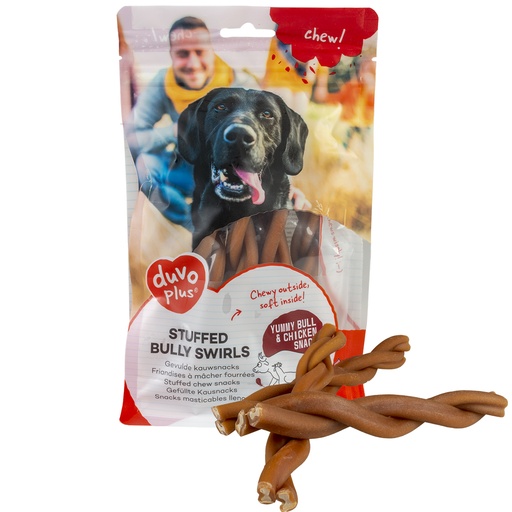 [13643] chew! Stuffed bully swirls [brown (Brown)]