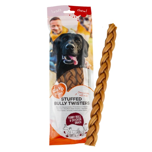 [13645] chew! Stuffed bully twisters [brown (Brown)]