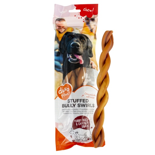 [13646] chew! Stuffed bully swirls [brown (Brown)]