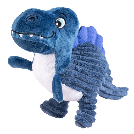 [13809] Plush dino Ankylosaurus corduroy [blue (Blue)]