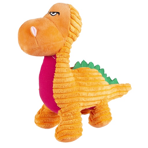 [13816] Plush dino Tsintaosaurus corduroy [orange (Orange)]