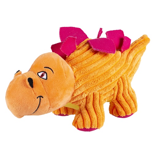 [13817] Peluche dino Stegosaurus corduroy [orange (Orange)]