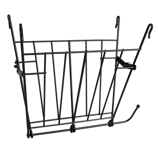 [13962] Heuraufe schwarzem Metall [schwarz (Schwarz)]