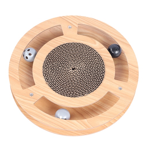 [14104] Scratching board Fidgiwheel [brown (Brown)]