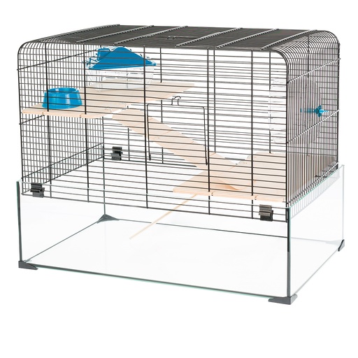 [14288] Habitat pour rongeurs Glassy Glenn [multicolore (Multi)]