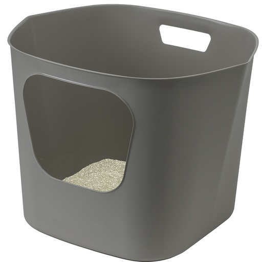 [7020393] Open kattentoilet Lotus Recycled [grijs (Grijs)]
