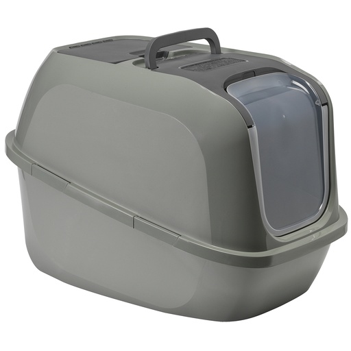 [7020423] Closed litter box Mega Deluxe Recycled [olive (Green)]
