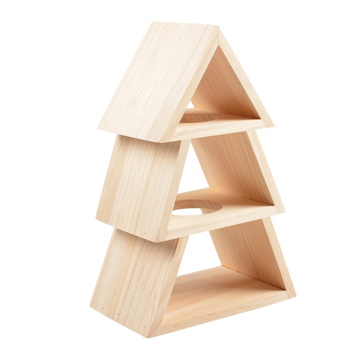 [14314] Arbre à grimper en bois [marron (Marron)]