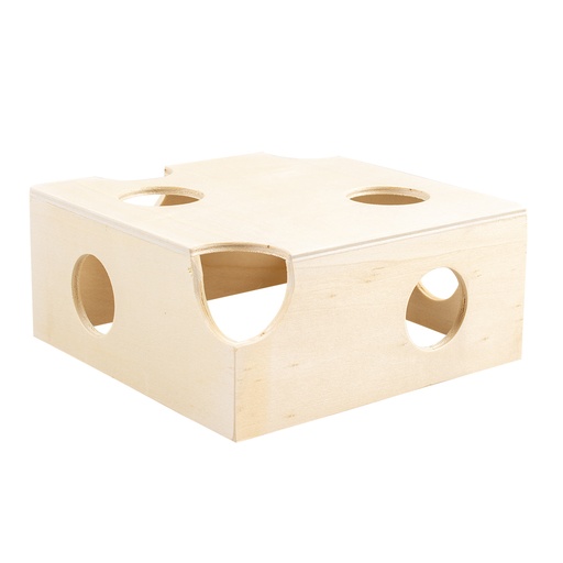 [14319] Miasonnette en bois pour le fromage [marron (Marron)]