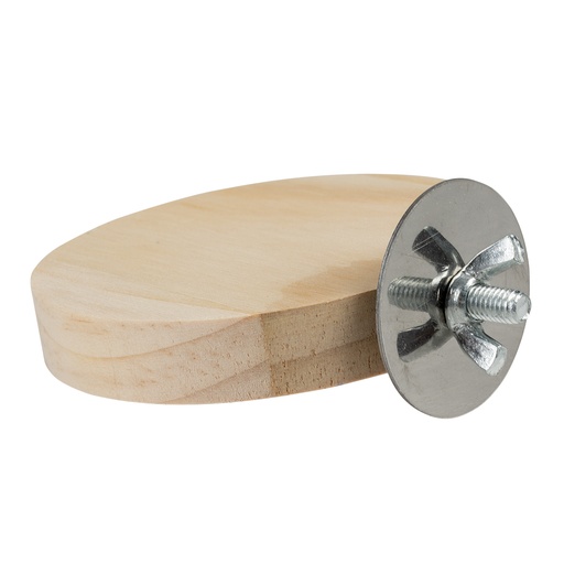 [14352] Houten O-platform [houtkleurig (Hout)]