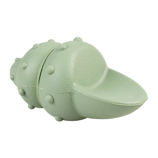 [14360] Eco rubber schelp snackdispenser [groen (Groen)]