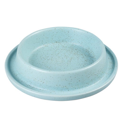 [14411] Anti-mors eetkom Stone Speckle [turquoise (Blauw)]