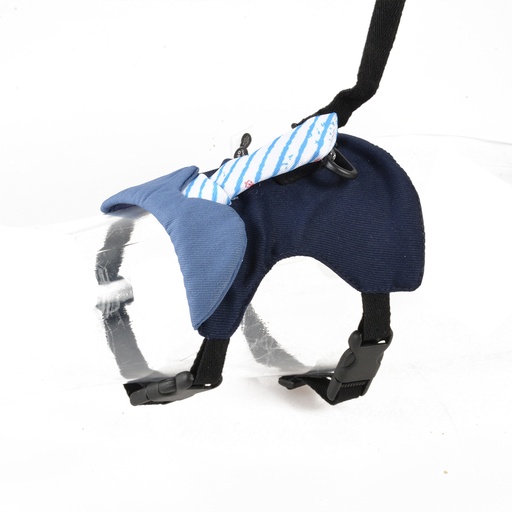 [14415] Spazierweste Smoking [blau/schwarz (Blau)]