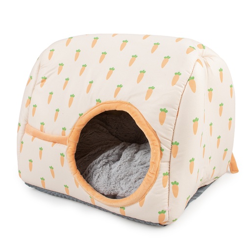 [14420] Carrot hideway house plush [multicolored (Multi)]