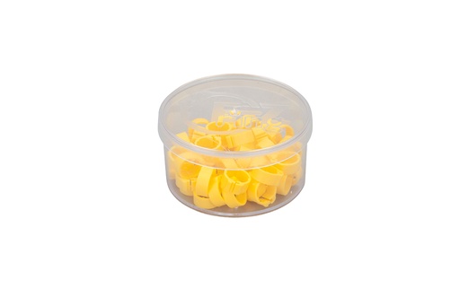[1445] Plastic pigeon rings 100pcs